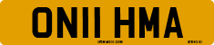 License plate of the United Kingdom, 2001 year system