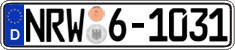 German license plate, Regional authorities