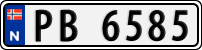 License plate of Norway, Trailers, motorcycles, special vehicles