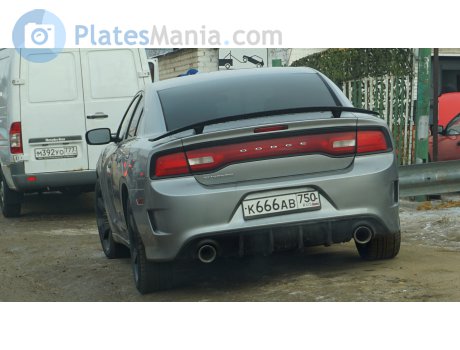 к666ав750, Dodge Charger