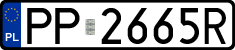 License plates of Poland, Regular car plates