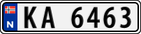 License plate of Norway, Trailers, motorcycles, special vehicles