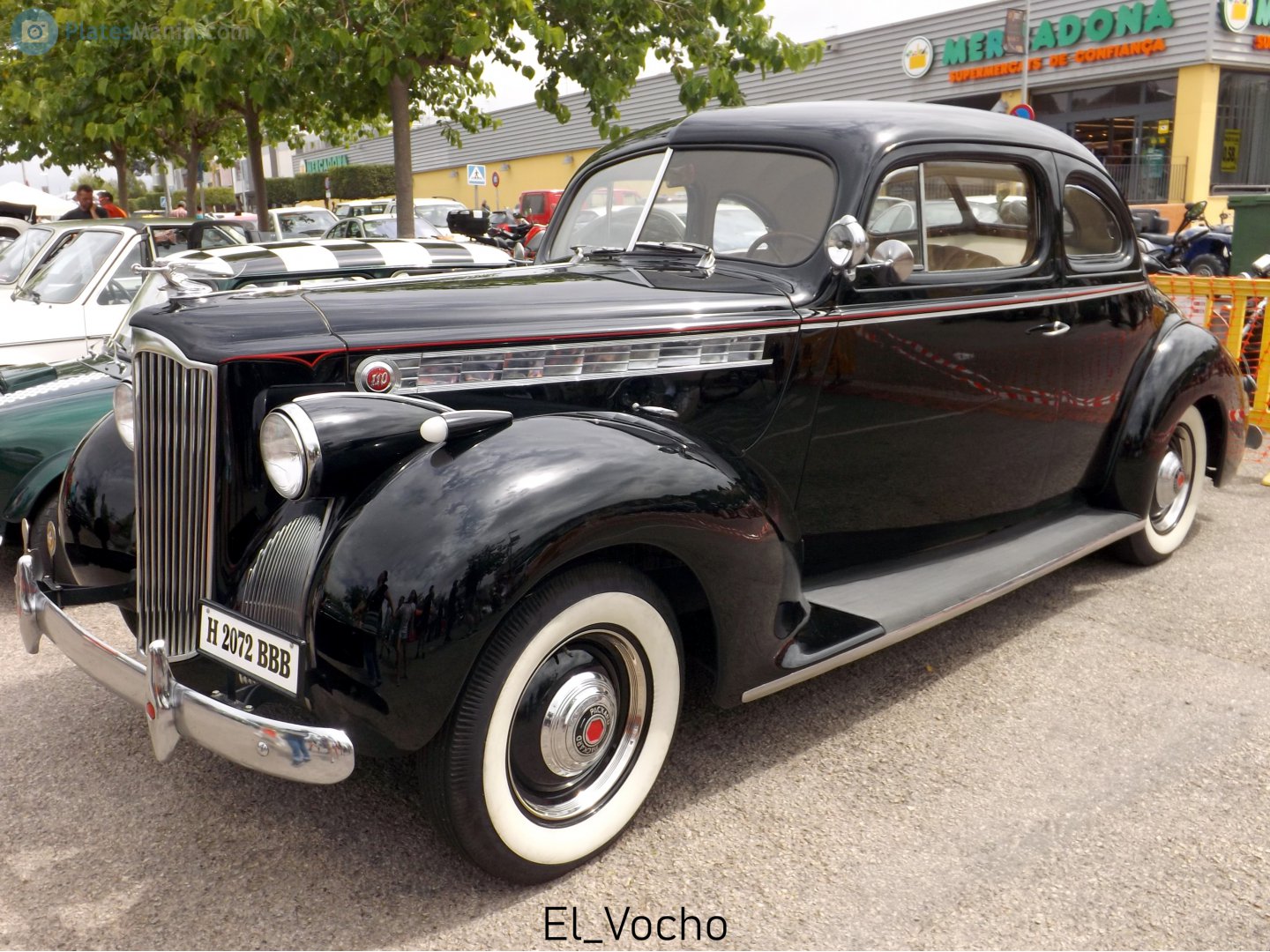 H 2072 BBB, Packard 110 1st gen 2-door Coupé (1385/1388/1485/1488), 1939–1941