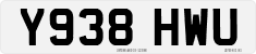 License plate of the United Kingdom, 1983 year system