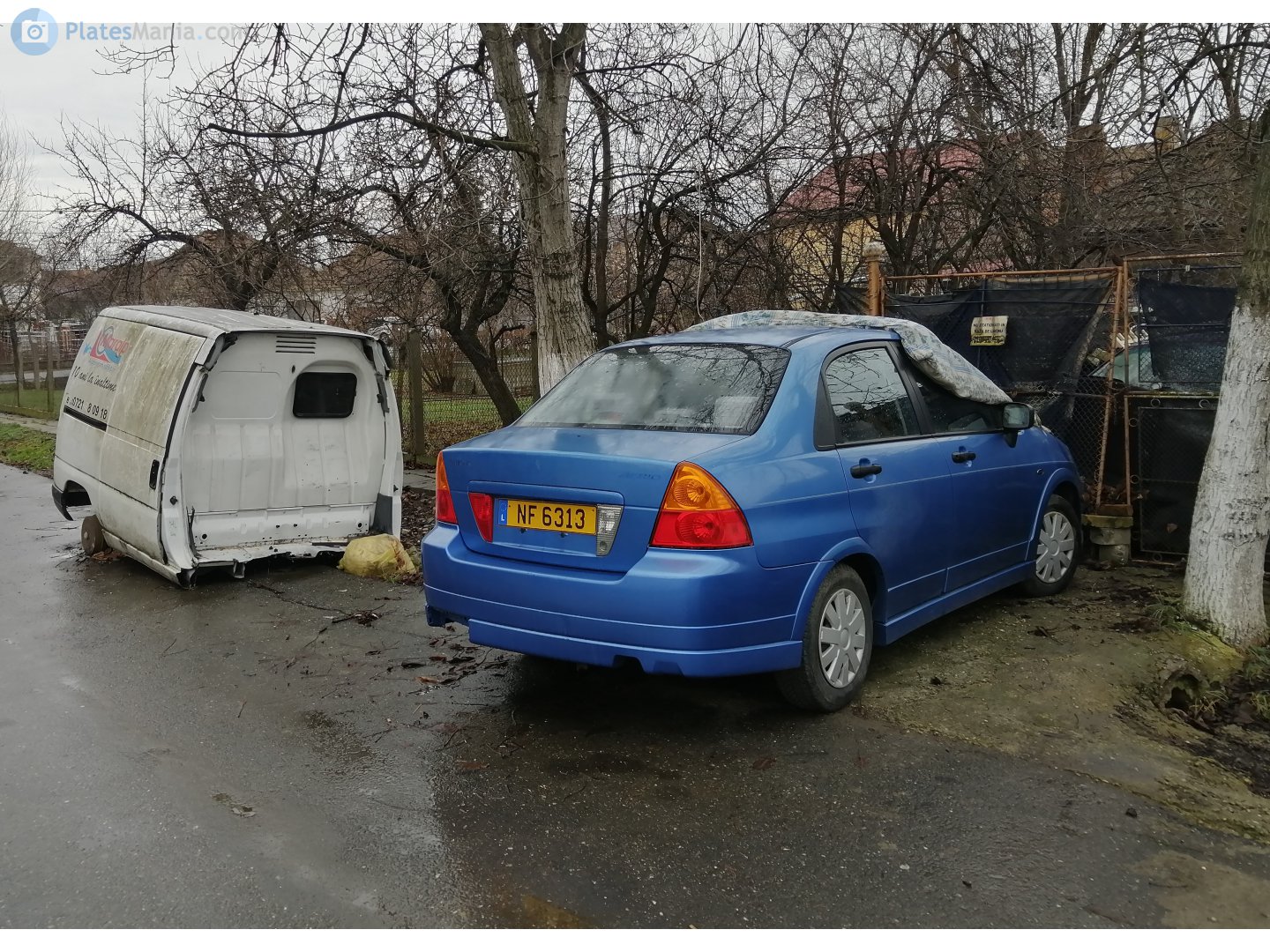 NF 6313, Suzuki Aerio 1st gen Sedan (RH), 2001–2007