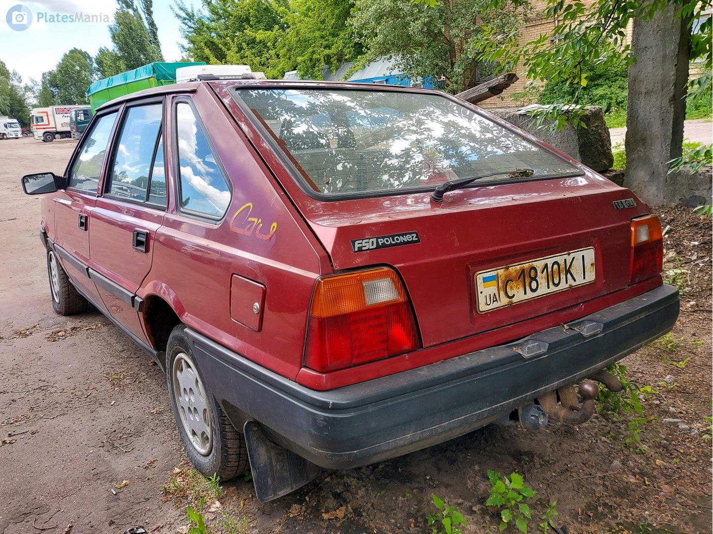 с 1810 КІ, FSO Polonez 1st gen Liftback (Caro), 2nd facelift, 1991–1997