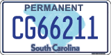 South Carolina, Permanent (AB12345)