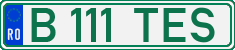 License plate of Romania, Regular plates