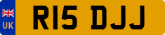 License plate of the United Kingdom, 1983 year system