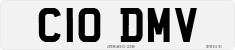 License plate of the United Kingdom, 1983 year system