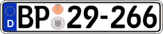 German license plate, Authorities and federal agencies