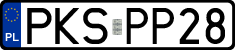 License plates of Poland, Regular car plates