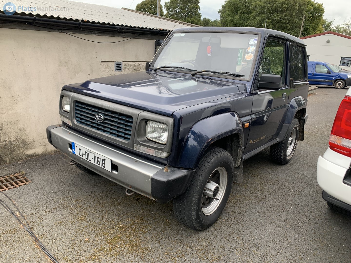 01-DL-11618, Daihatsu Fourtrak 1st gen (F70/F80/F90; UK-market), 1984–1999