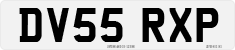 License plate of the United Kingdom, 2001 year system