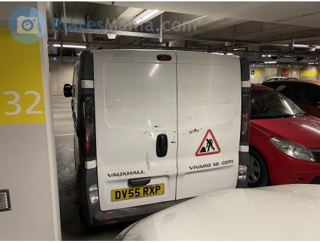 DV55 RXP, Vauxhall Vivaro