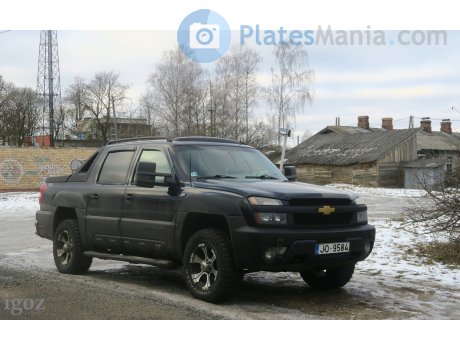 JO-9584, Chevrolet Avalanche