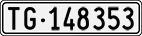 License plate of Switzerland, Cars