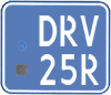License plate of the Netherlands, Scooters