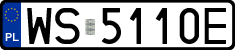 License plates of Poland, Regular car plates