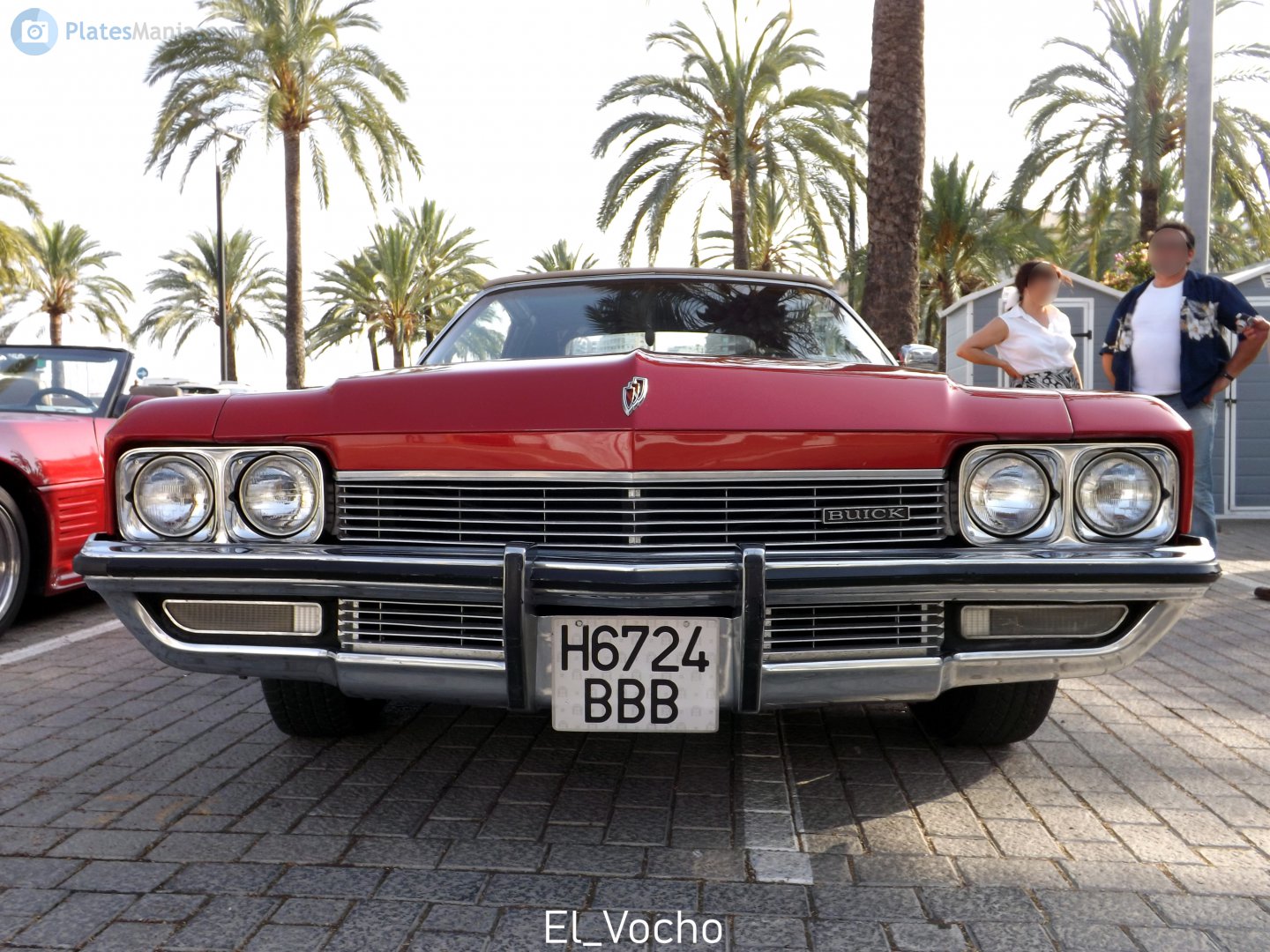 H 6724 BBB, Buick LeSabre 4th gen 1972 Custom Convertible (45467; B-body), 1st facelift, 1971–1972