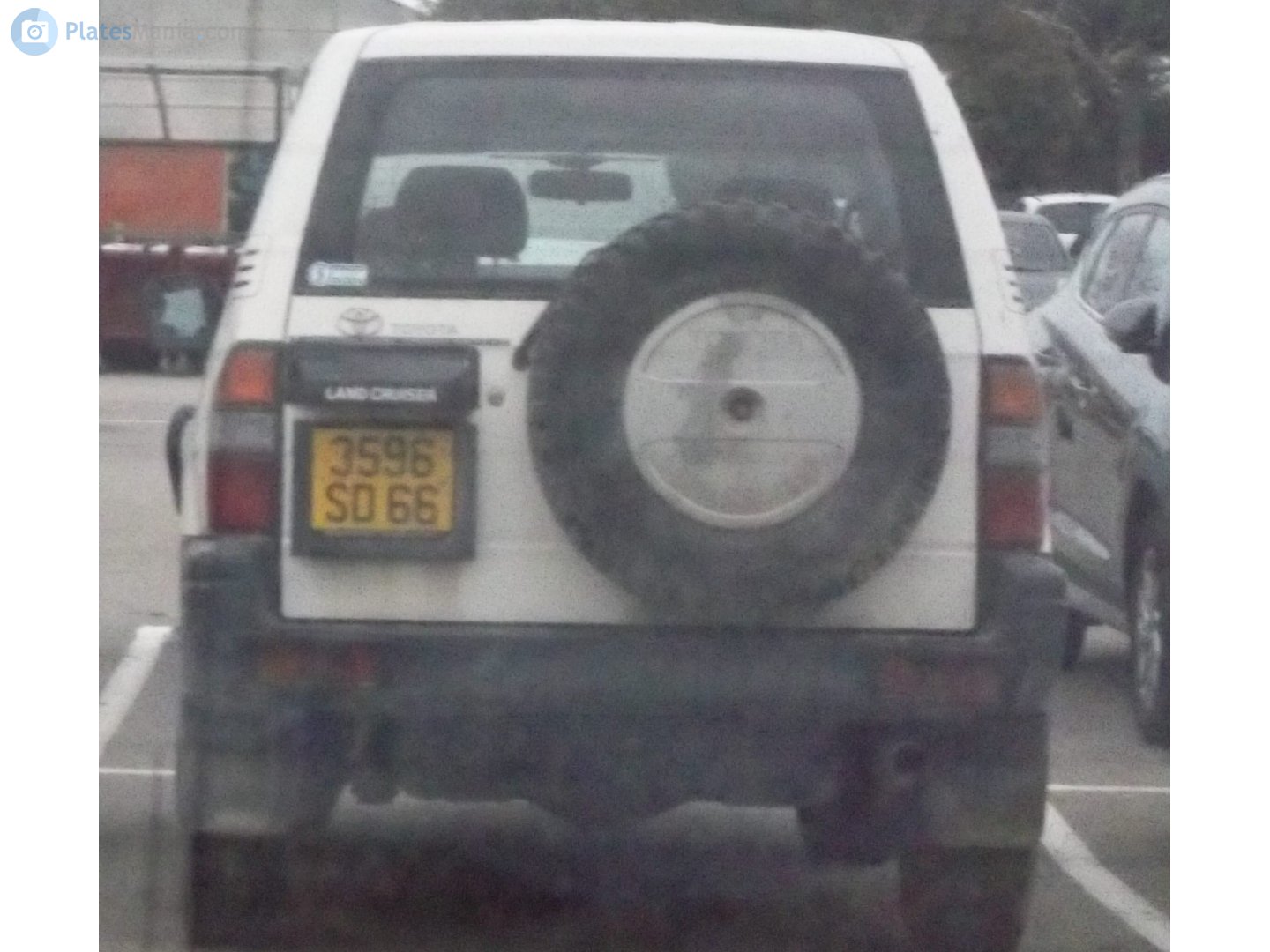 3596 SD 66, Toyota Land Cruiser Prado 2nd gen 5-door SUV (J95), 1996–2002