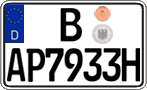German license plate, Plates for oldtimers (type 