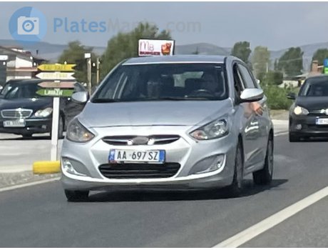 AA 697 SZ, Hyundai Accent