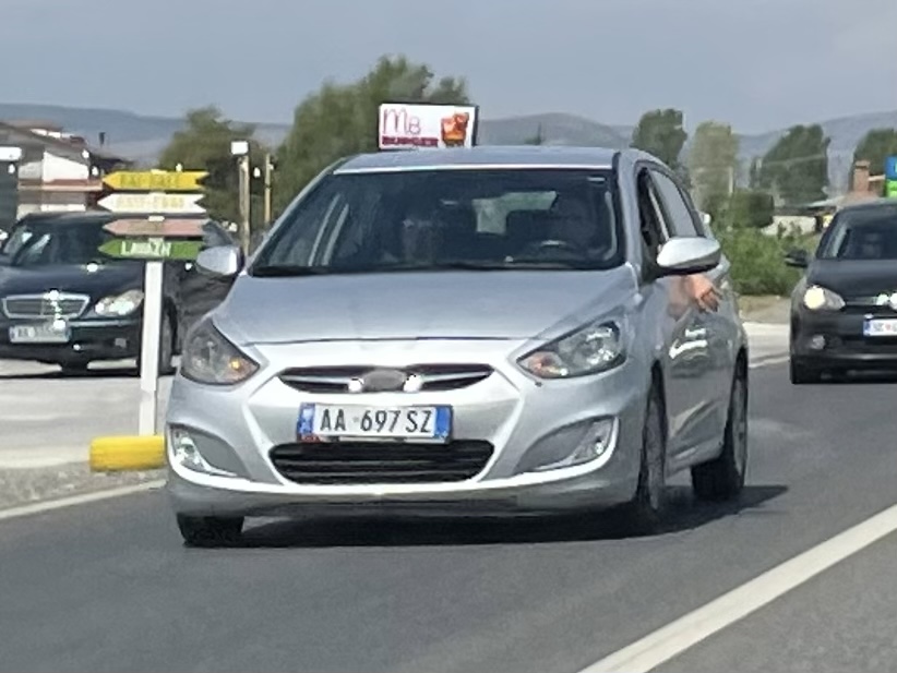 AA 697 SZ, Hyundai Accent 4th gen Hatch (RB), 2010–2014