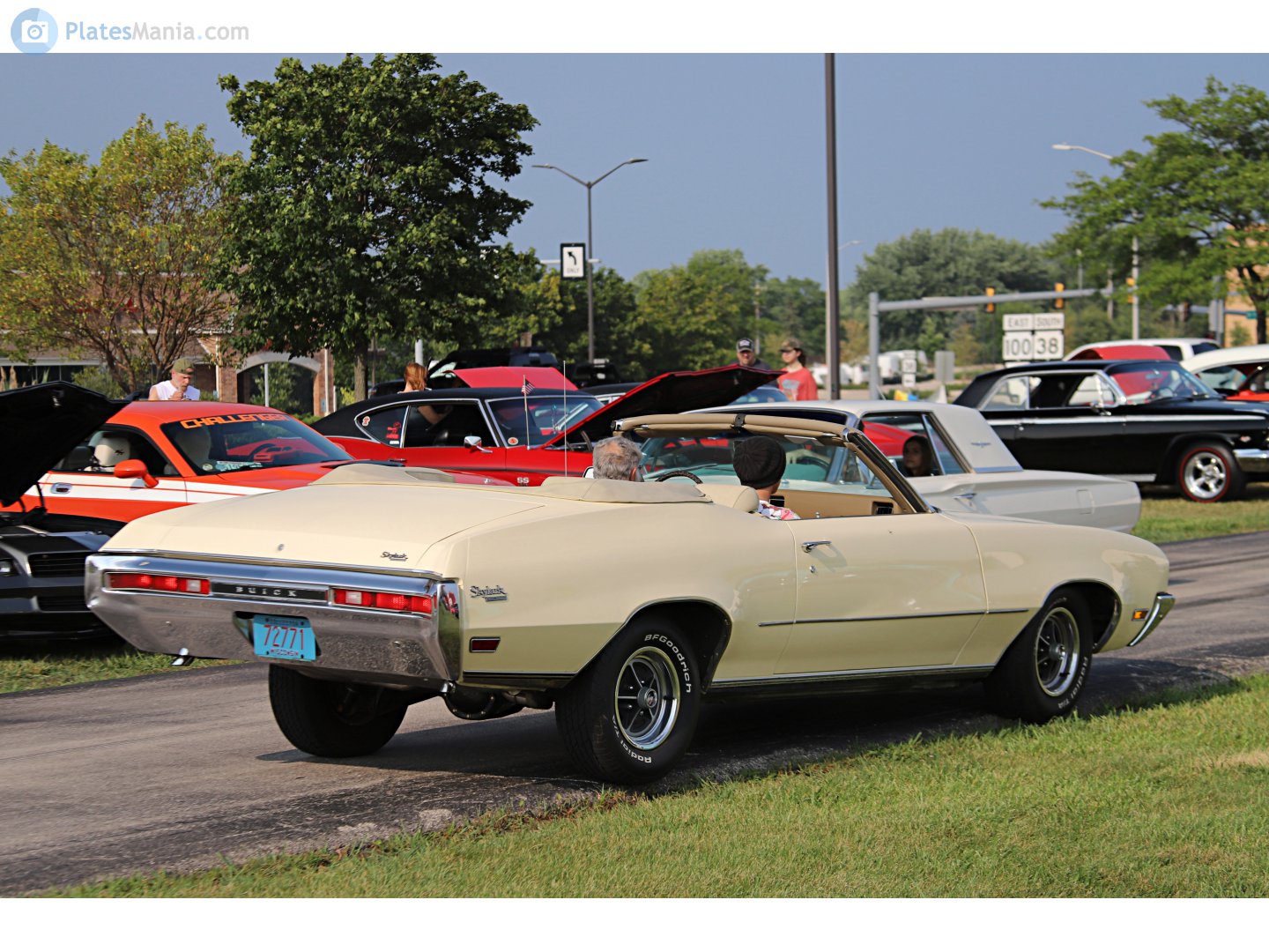 72771, Buick Skylark 3rd gen 1970 Convertible (44467; A-body), 2nd facelift, 1969–1970