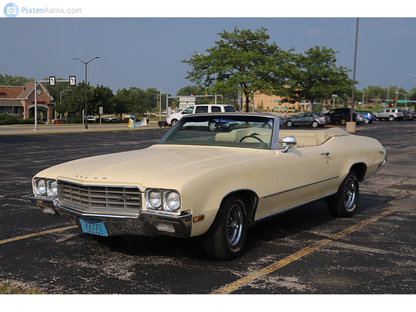 72771, Buick Skylark 3rd gen 1970 Convertible (44467; A-body), 2nd facelift, 1969–1970