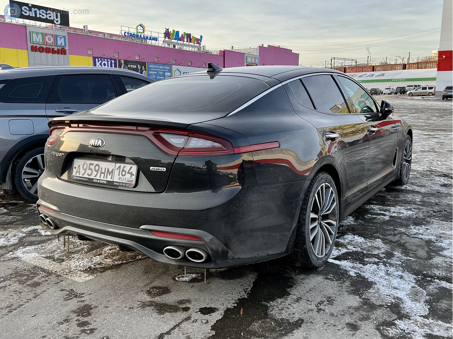 а 959 нм 164, Kia Stinger 1st gen (CK), 2017–2023