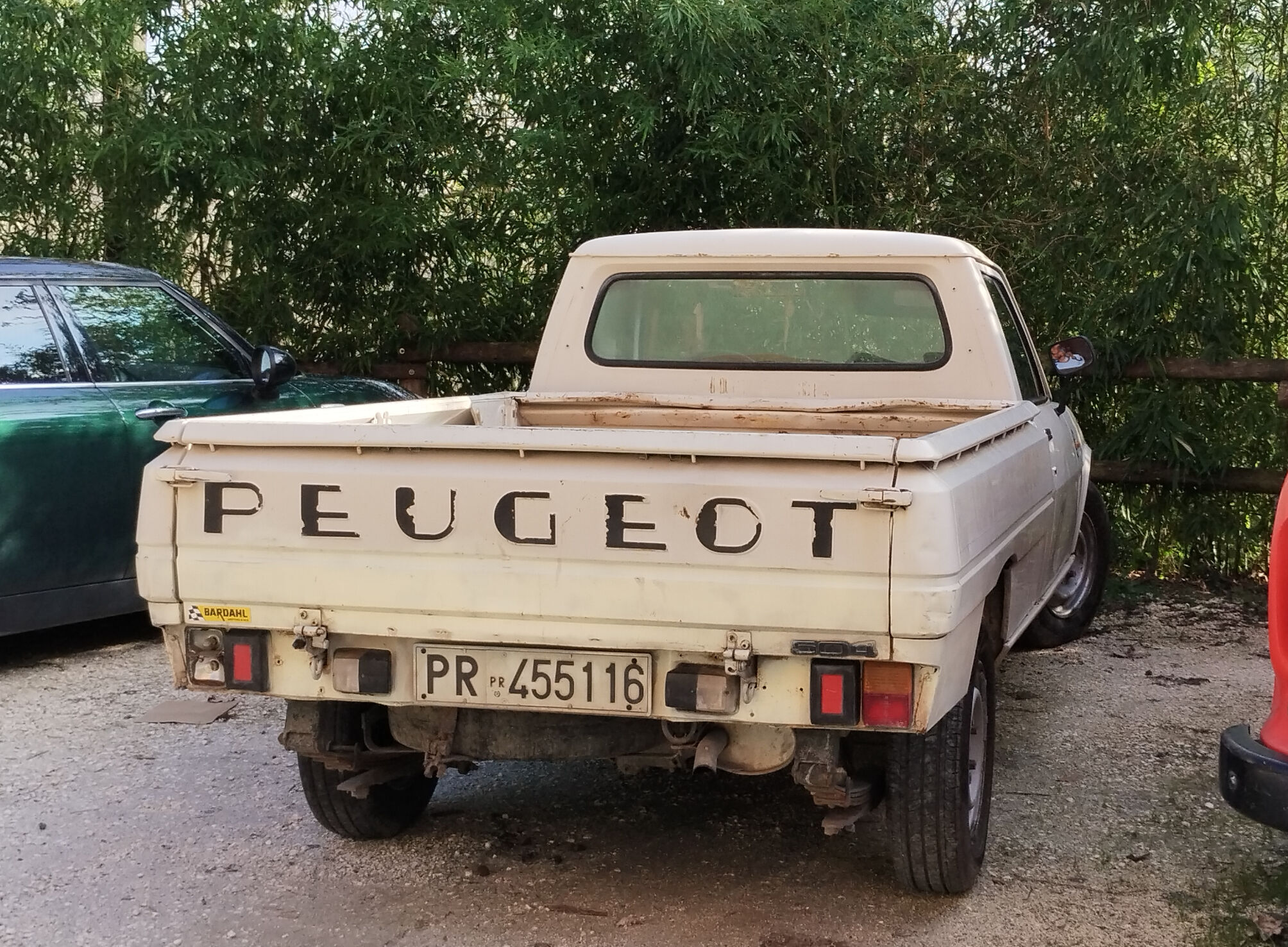 PR 455116, Peugeot 504 1st gen Pickup (E), 1979–1996 (–1999 for LATAM-market, –2006 for African-market)