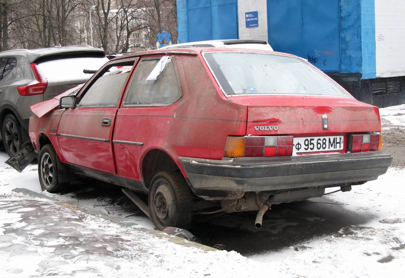 ф 9568 МН, Volvo 340-Series 1st gen 3-door Hatch (343), 1976–1980