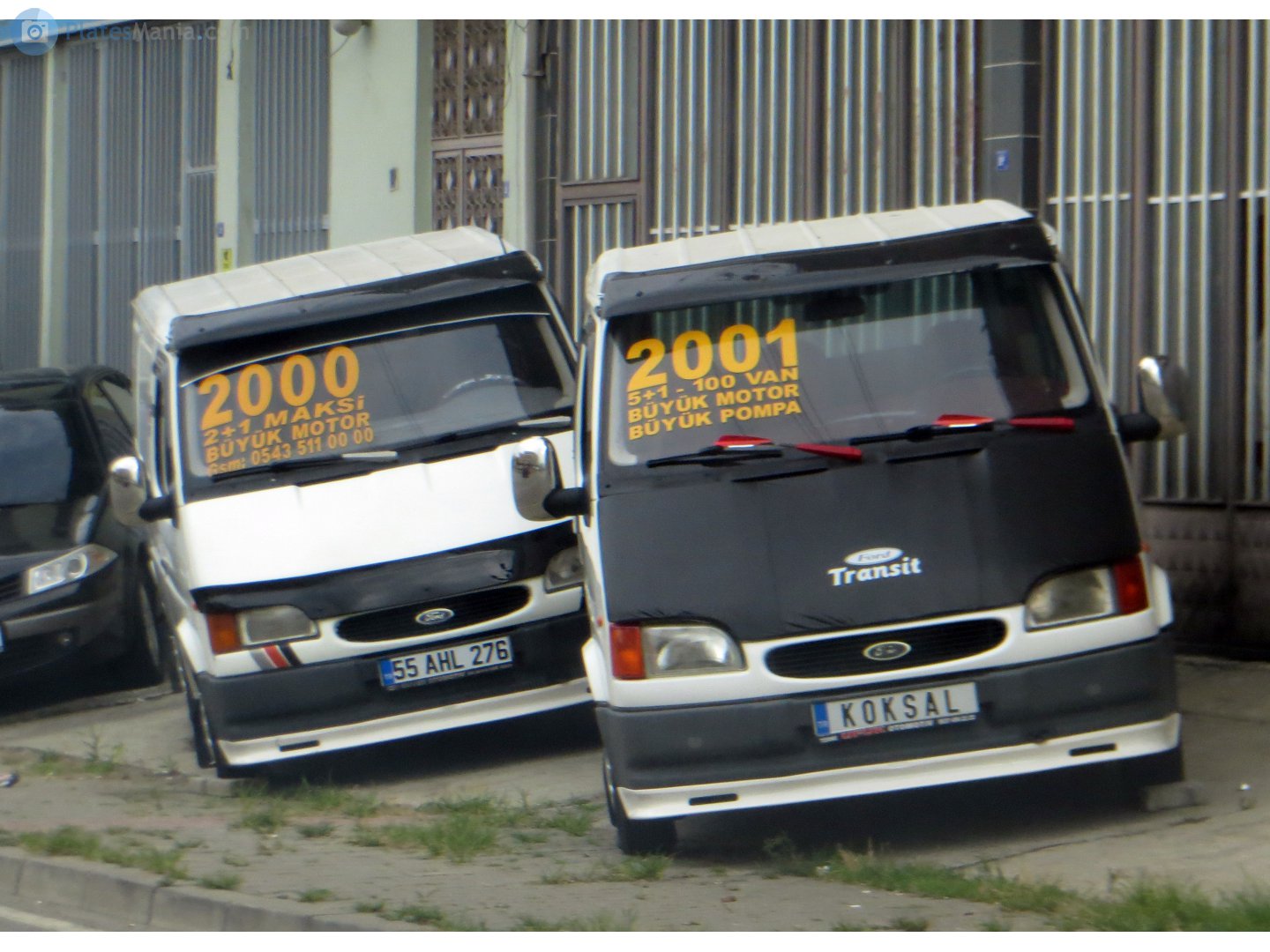 "55 AHL 276" photos Ford Transit. Turkey