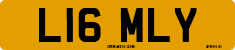 License plate of the United Kingdom, 1983 year system