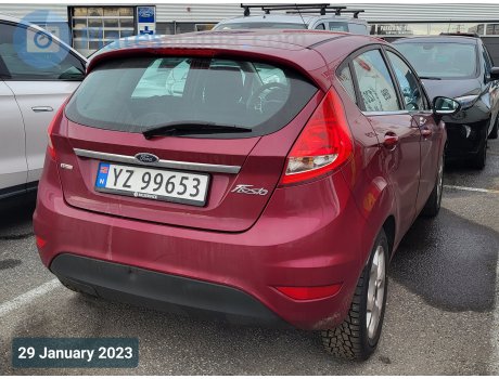 YZ 99653, Ford Fiesta