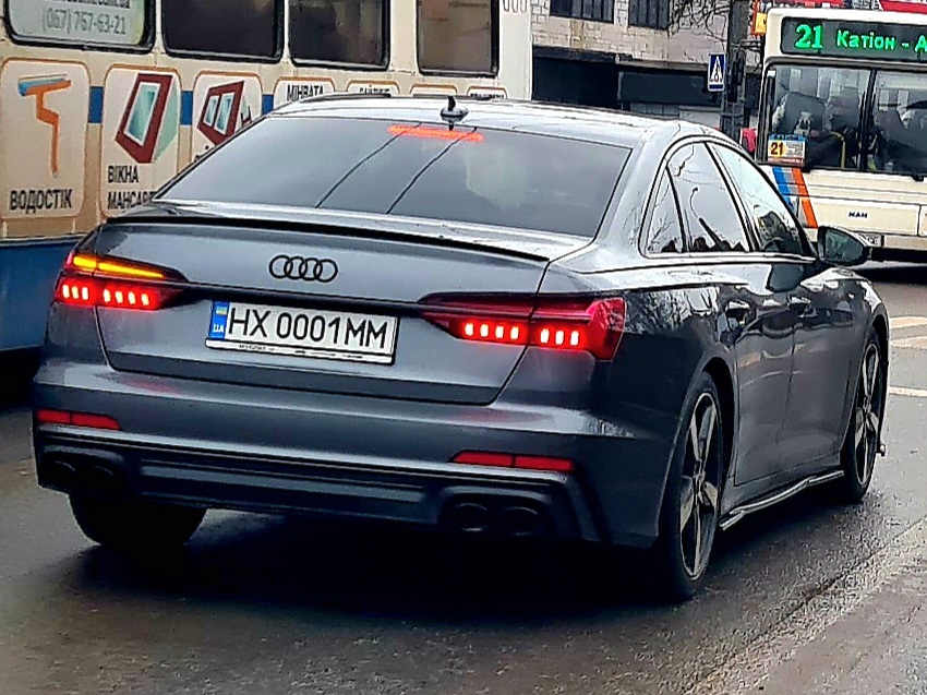 HX 0001 MM, Audi A6 5th gen Sedan (C8; 4K2), 2018–