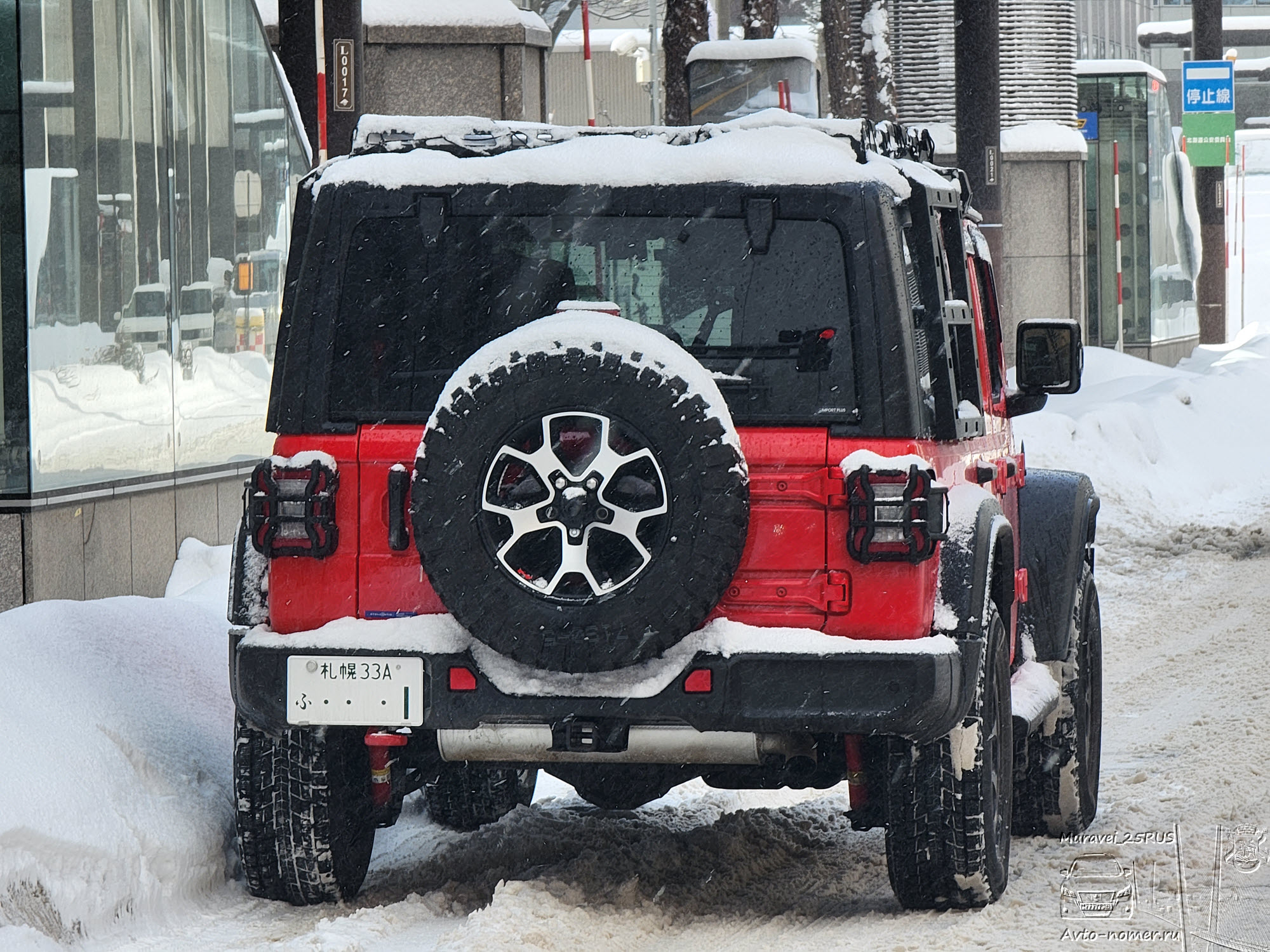 札幌 33A ふ 1, Jeep Wrangler 4th gen 5-door SUV (JL), 2018–