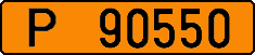 License plate Belarus, Foreign citizens and enterprises