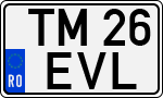 License plate of Romania, Regular plates