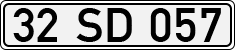 License plate of Turkey, Regular plates