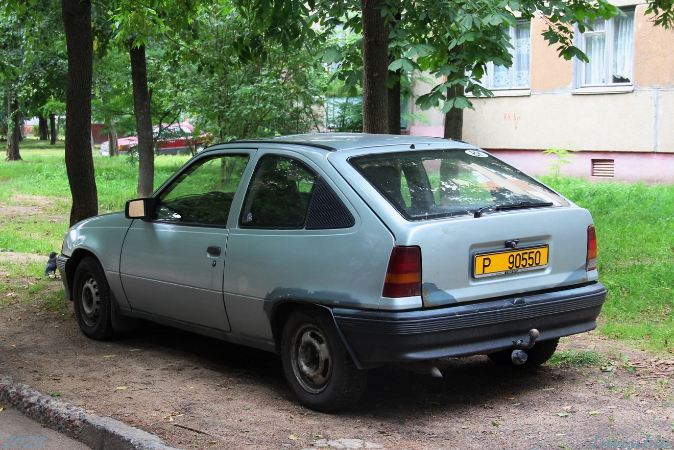 P 90550, Opel Kadett 5th gen 3-door Hatch (E; T85), 1984–1991