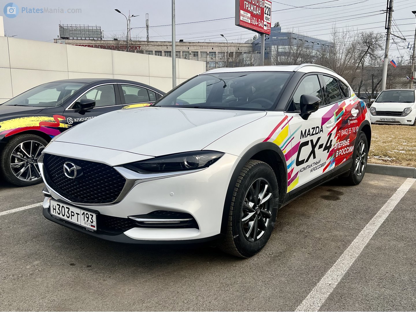 н 303 рт 193, Mazda CX-4 1st gen (GK), facelift, 2019–2024