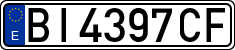 License plates of Spain, 1971 year series
