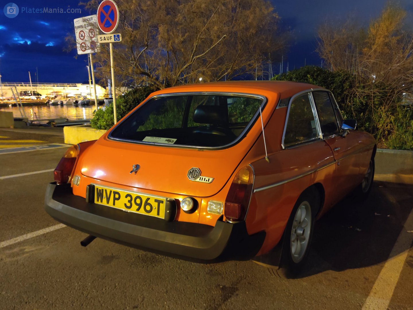 WVP396T, MG B 1st gen GT Coupé, 1965–1980