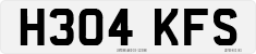 License plate of the United Kingdom, 1983 year system