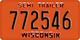Wisconsin, Trailers (123456 / A/B 12345)