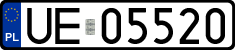License plates of Poland, Military