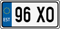 License plate of Estonia, Motorcycles