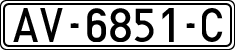 License plates of Spain, 1971 year series